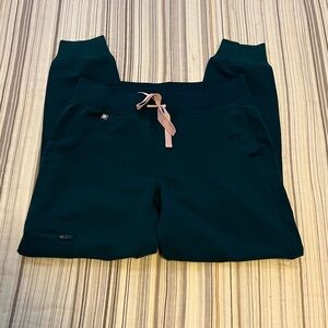 FIGS Caribbean Blue Zamora Jogger Scrub Pants XS/P